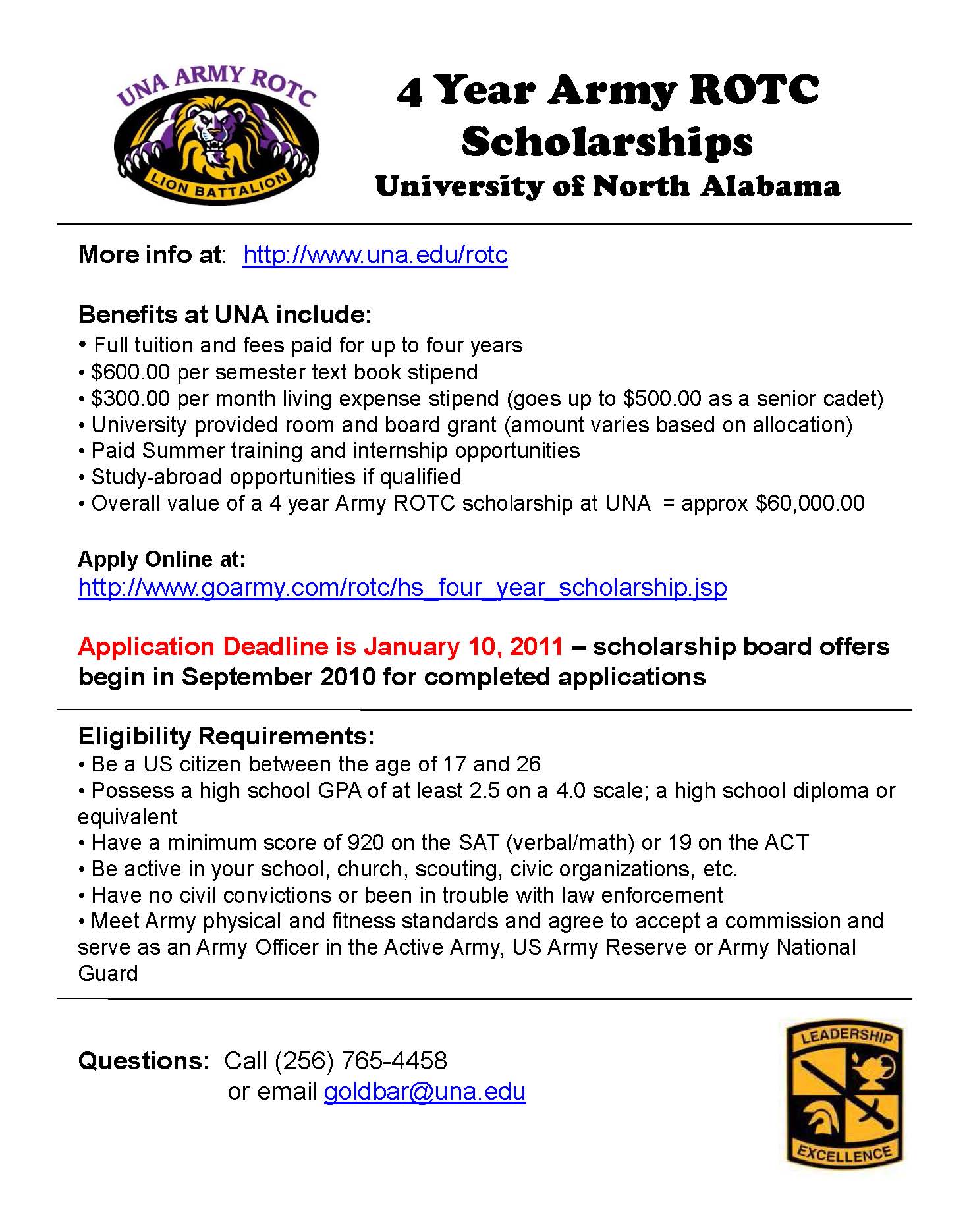 Green To Gold Active Duty Option Program Backstage